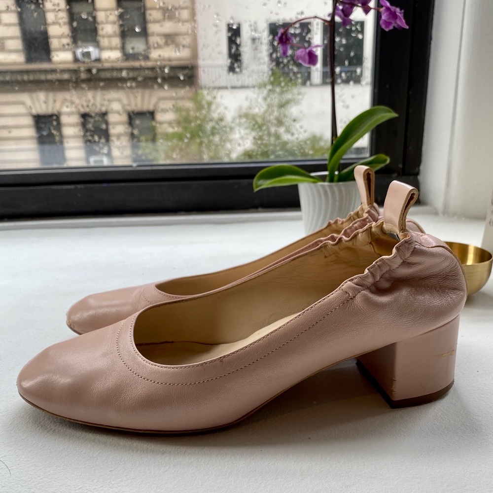 Everlane | Day Heel pale rose pink, size 6.5